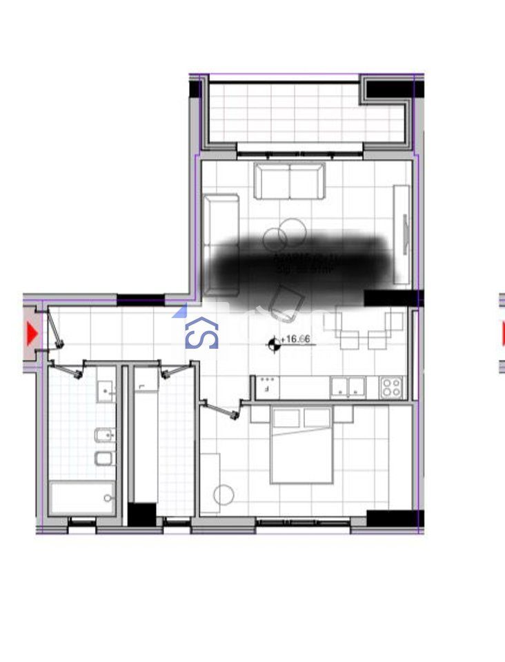 Apartament ne shitje ne Bulevardin e Ri 2+1 264.000 euro 3