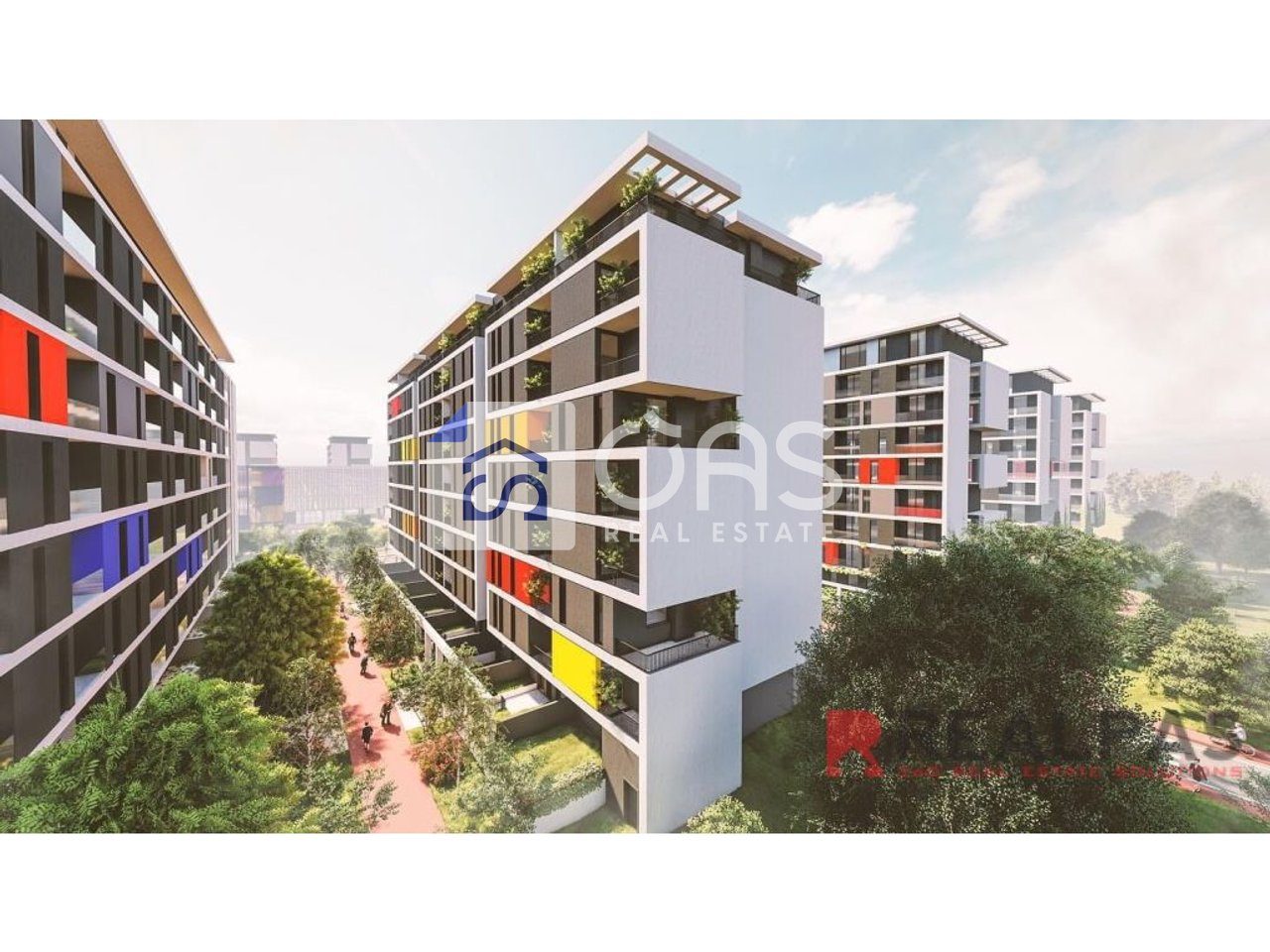 Shitet apartament 3+1+2 tek Univers City 2