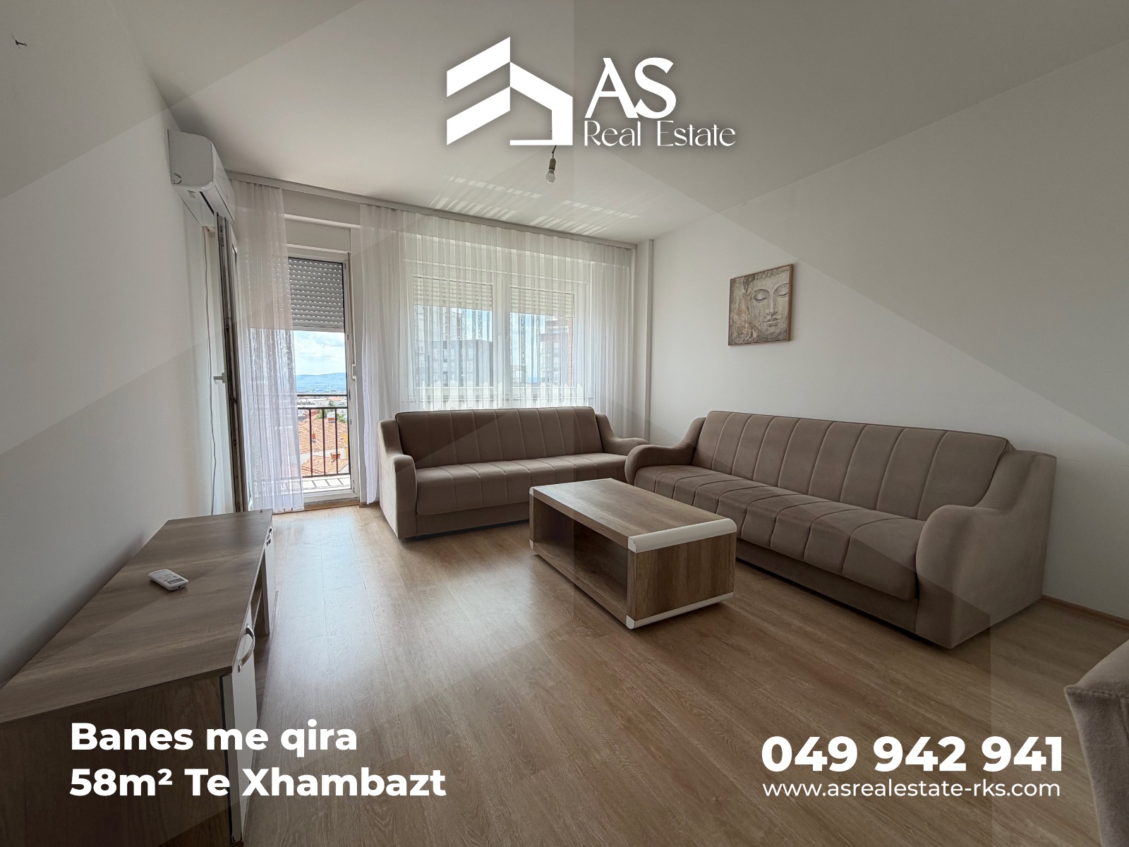 Banesë 58m² me qira te Xhambazt