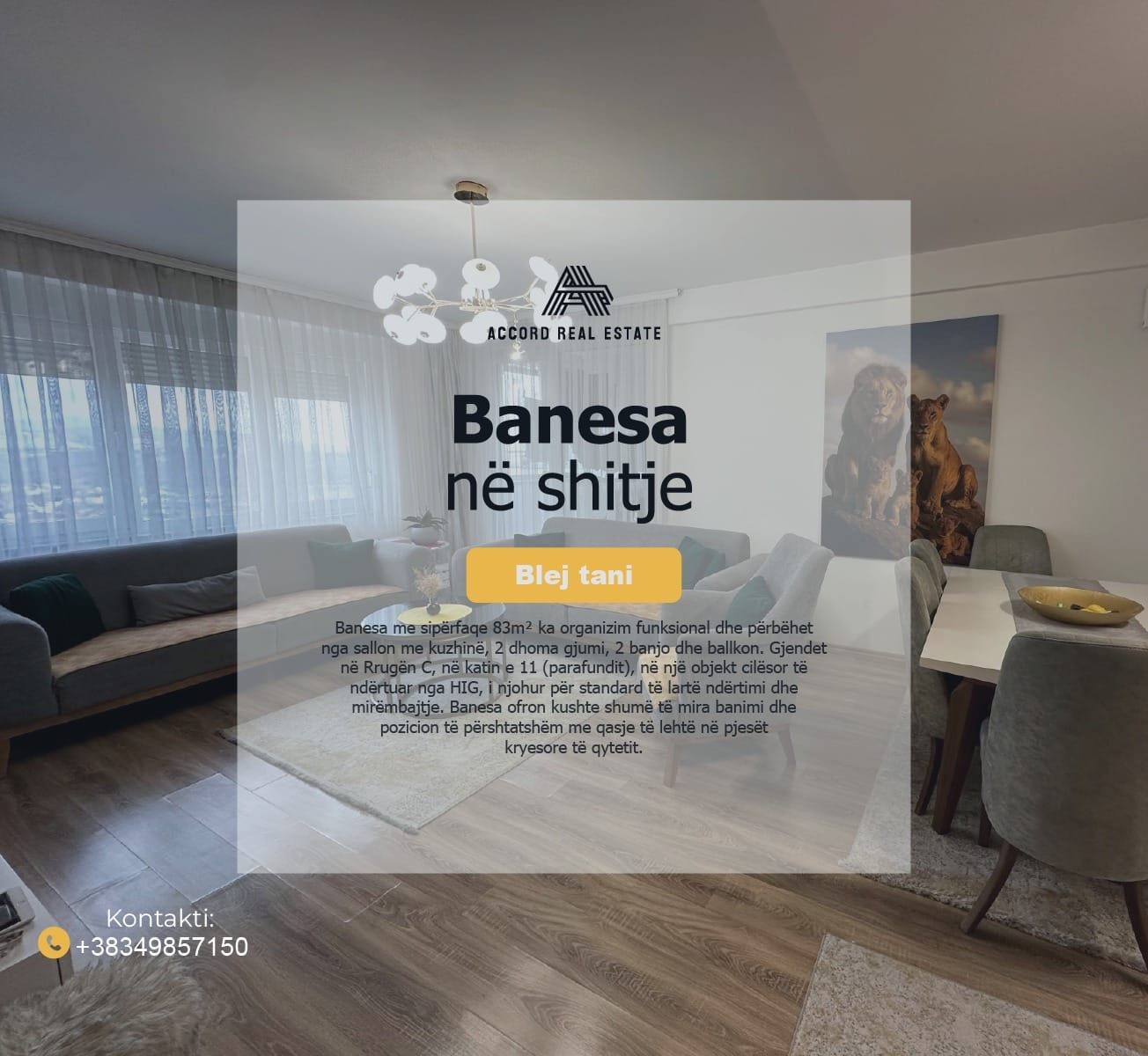 Banese e mobiluar-Rruga C