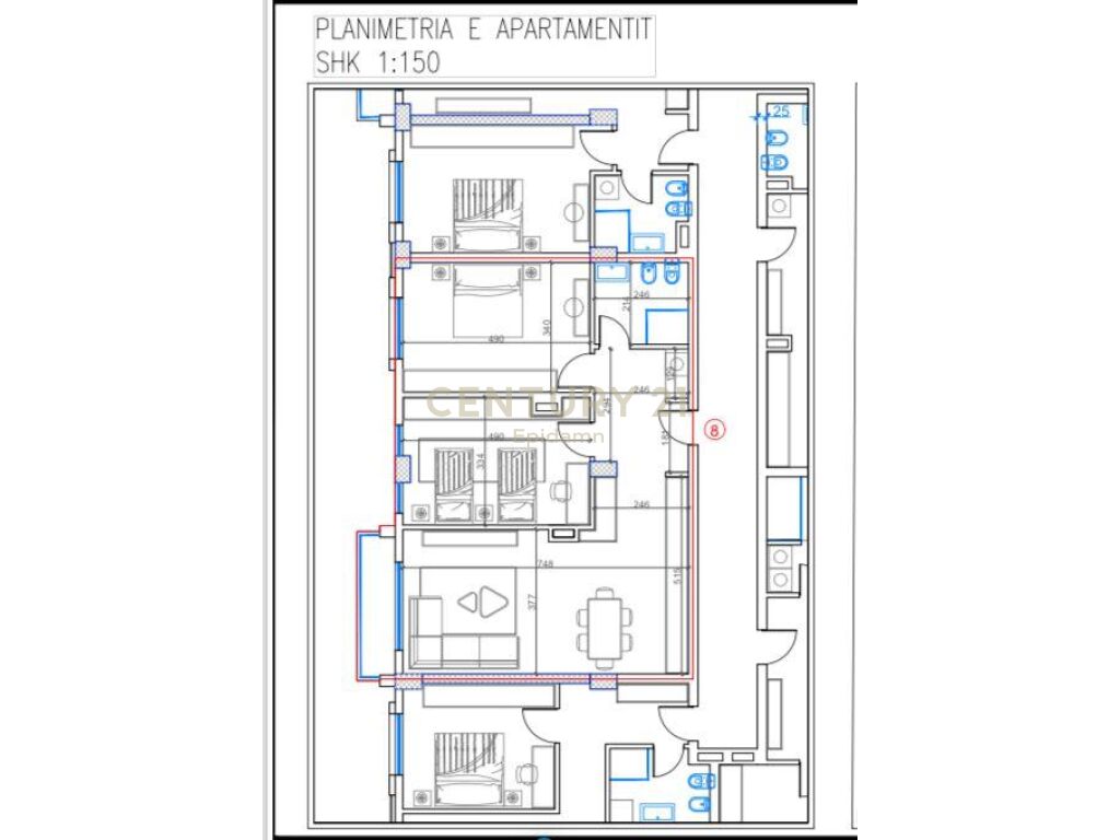 Apartament 2+1+2 Për Shitje ne Paskuqan , Tiranë !! 1