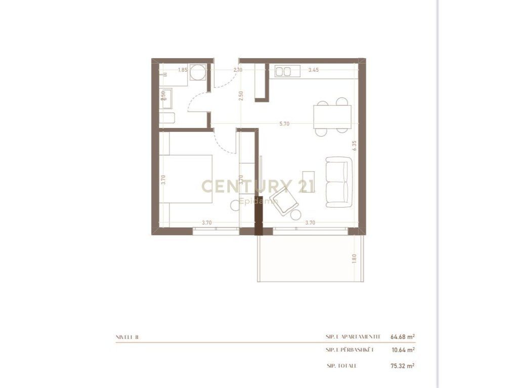 Apartament për Shitje tek residenca ''HERA ''!
Mundesi pagese me keste ! 3