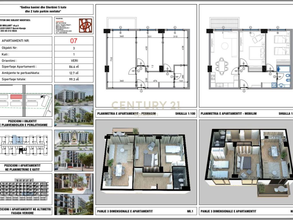 SHITET APARTAMENT 2 +1 NE QERRET TEK RESIDENCA ''PALM PARADISE''!!
MUNDESI PAGESE ME KESTE!