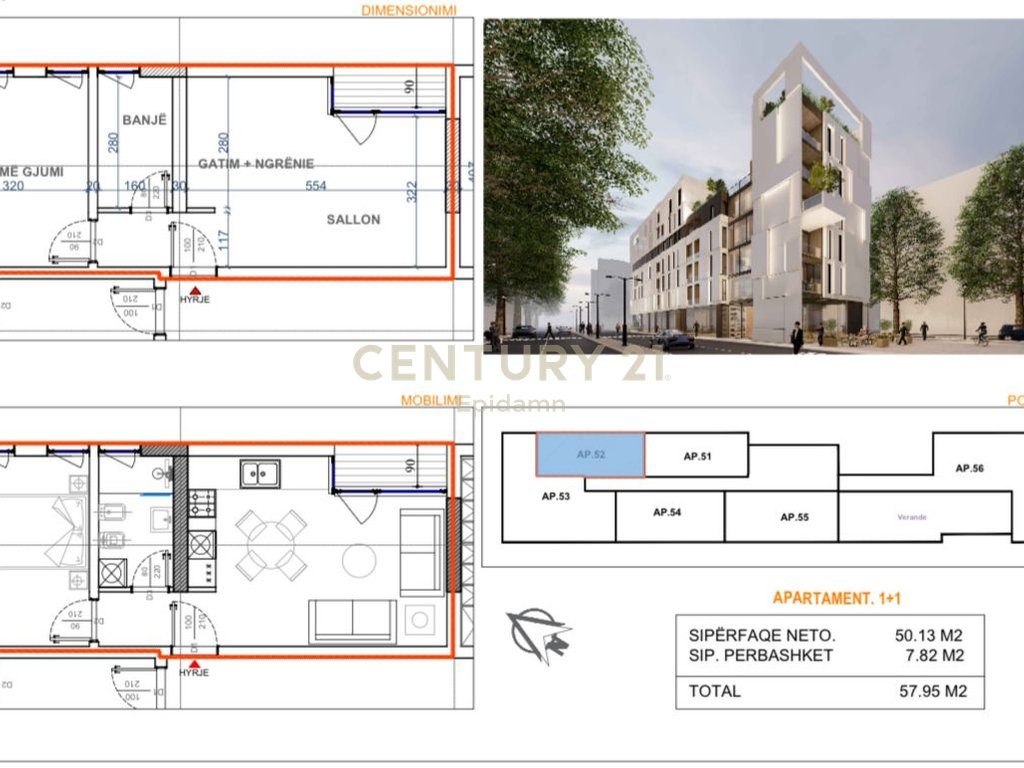 Iluminar Residence - Apartament 1+1 për shitje !! 3