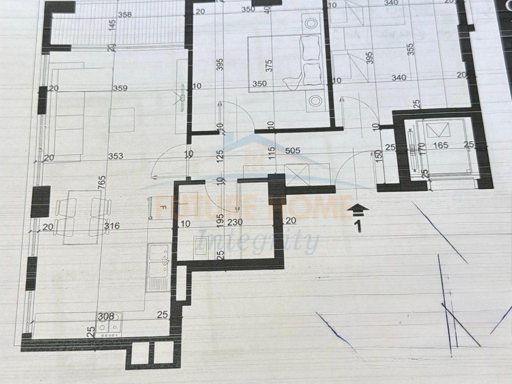 Shitet, Apartament 2+1, City Residence, Tiranë.