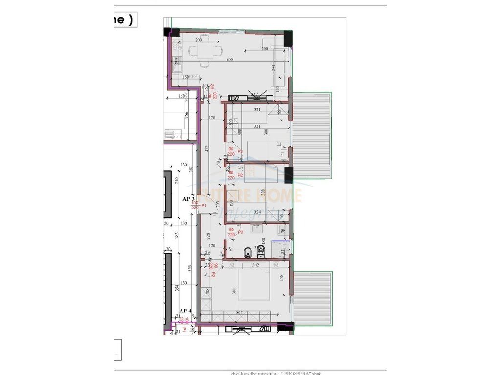 Shitet, Apartament 3+1, Rezidenca Kodra e Liqenit, Paskuqan, Tiranë. 4