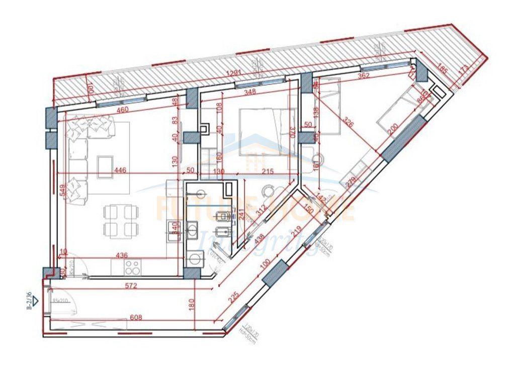 Shitet, Apartament 2+1, House Residence, Tiranë. 3