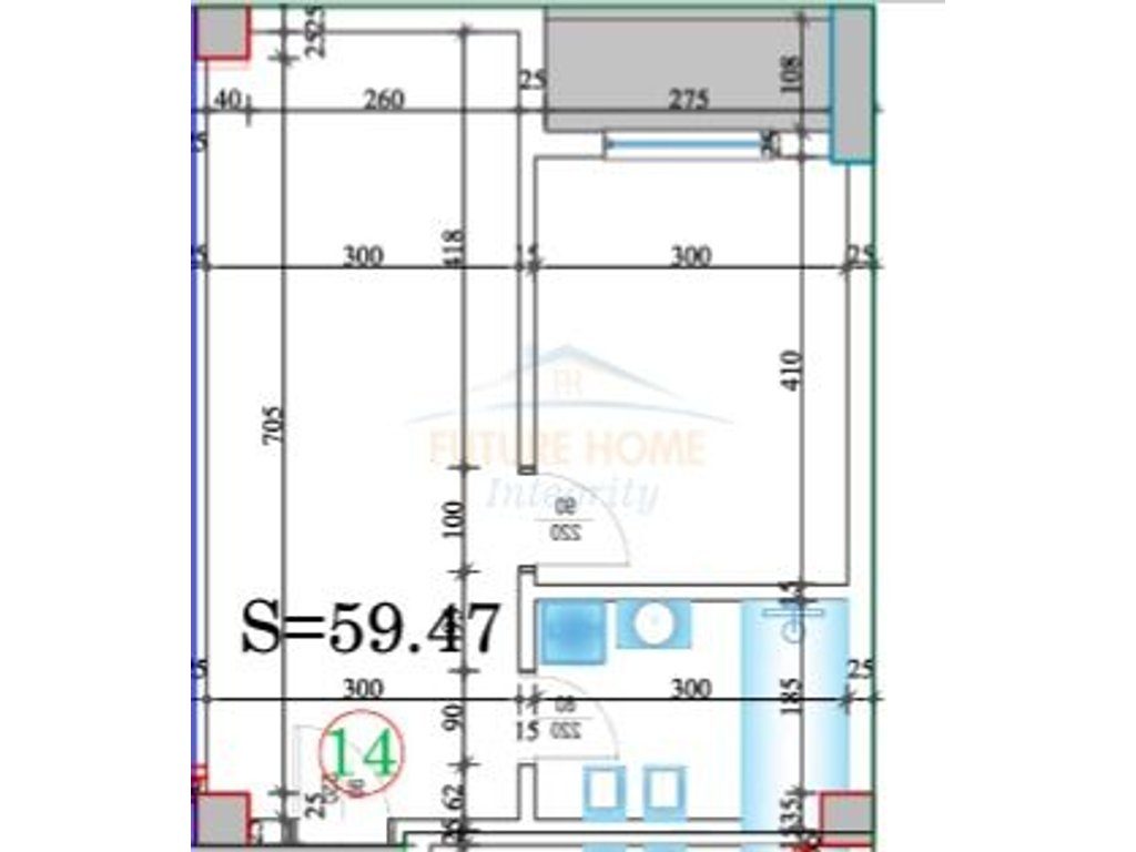 Shitet, Apartament 1+1, Pogradec. 3
