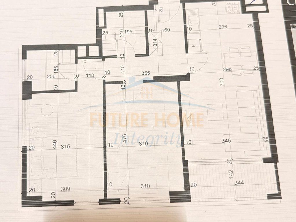 Shitet, Apartament 2+1+2, City Residence, Tiranë. 1