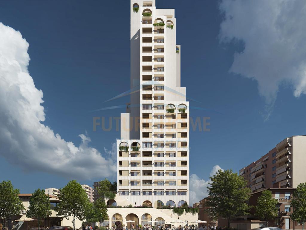 Shitet, Apartament 2+1+2 A.F.A Tower, Tiranë.