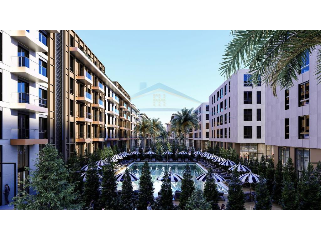 Shitet, Apartament 1+1, Rezidenca Palm Paradise, Qerret.