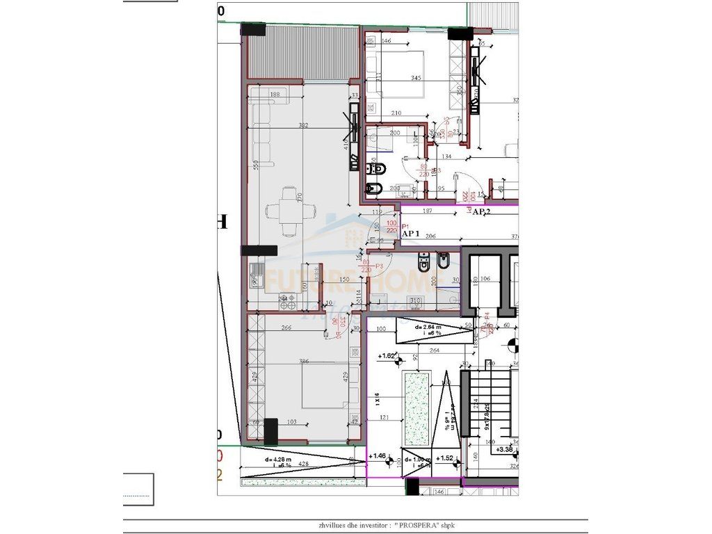Shitet, Apartament 1+1, Rezidenca Kodra e Liqenit, Paskuqan, Tiranë.