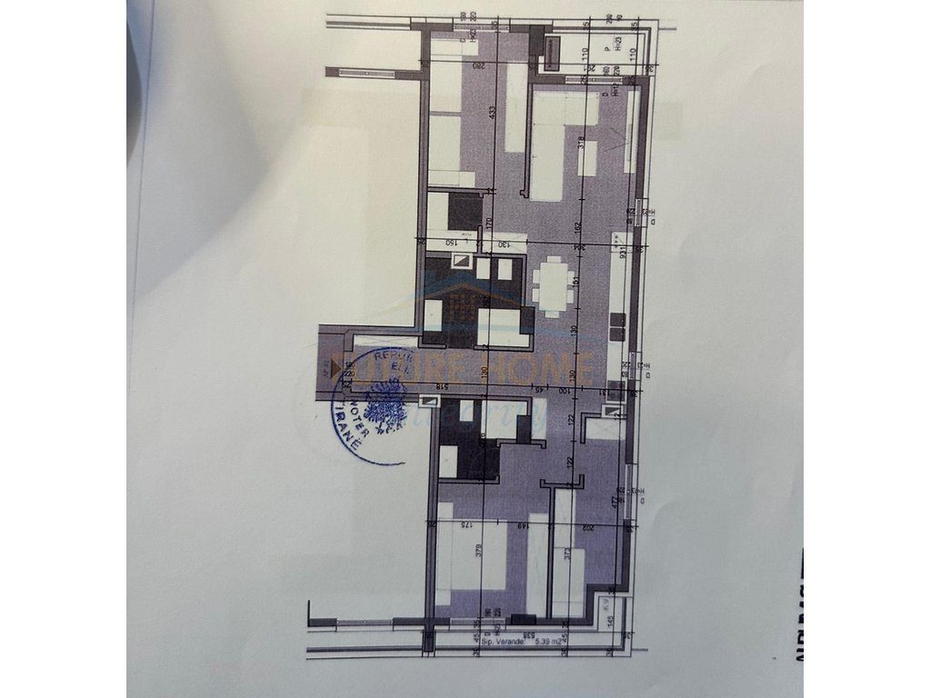 Shitet, Apartament 3+1+2+Post parkimi, Bulevardi Bajram Curri, Tiranë. 2