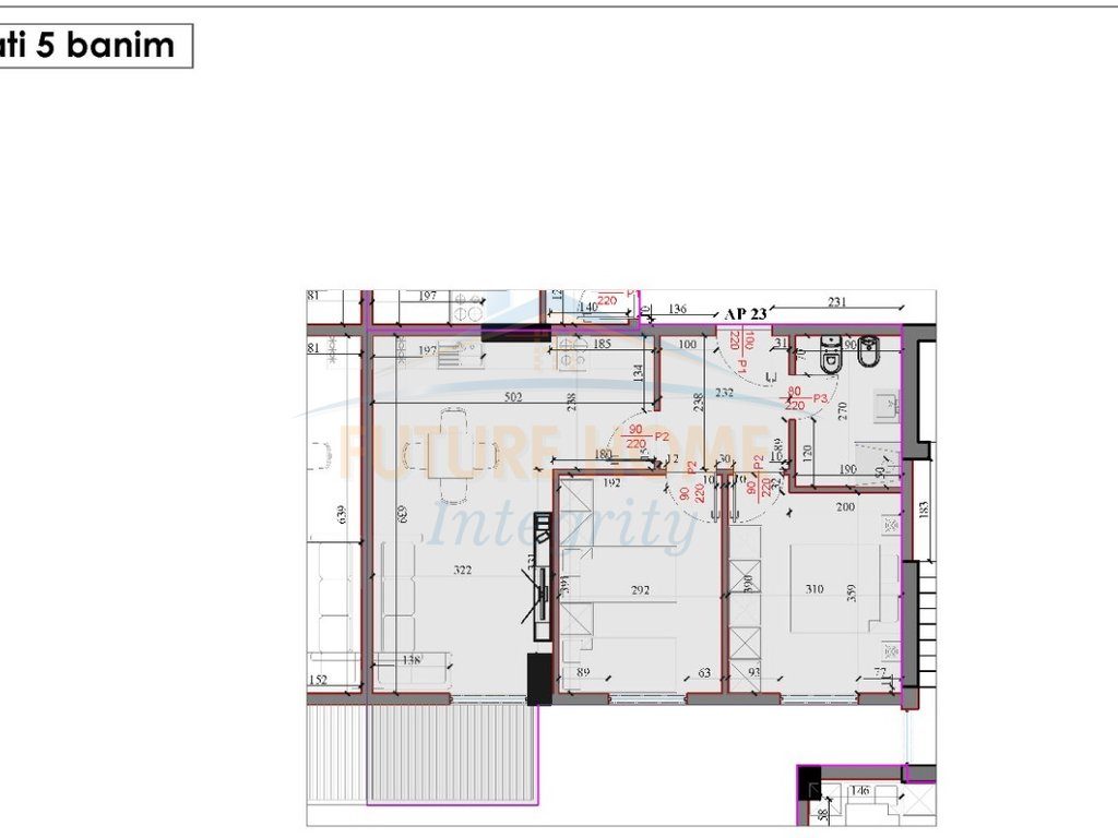 Shitet, Apartament 2+1, Rezidenca Kodra e Liqenit, Paskuqan, Tiranë. 4