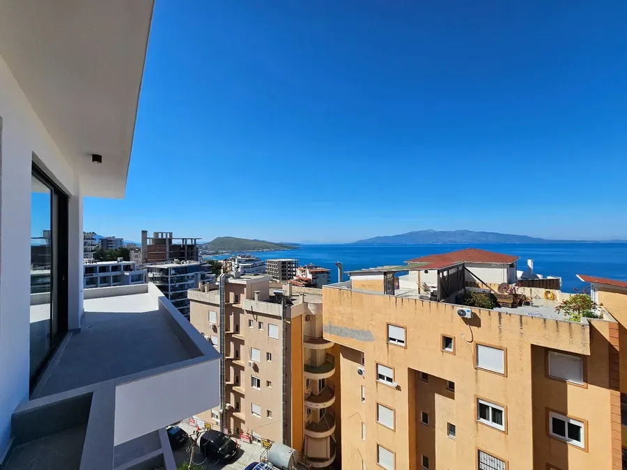 Penthouse 2+1 with 2 Bathrooms & Front Sea View in Saranda | Fabeno Residence-Apt B5 3
