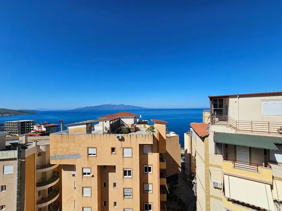 Penthouse 2+1 with 2 Bathrooms & Front Sea View in Saranda | Fabeno Residence-Apt B5 2