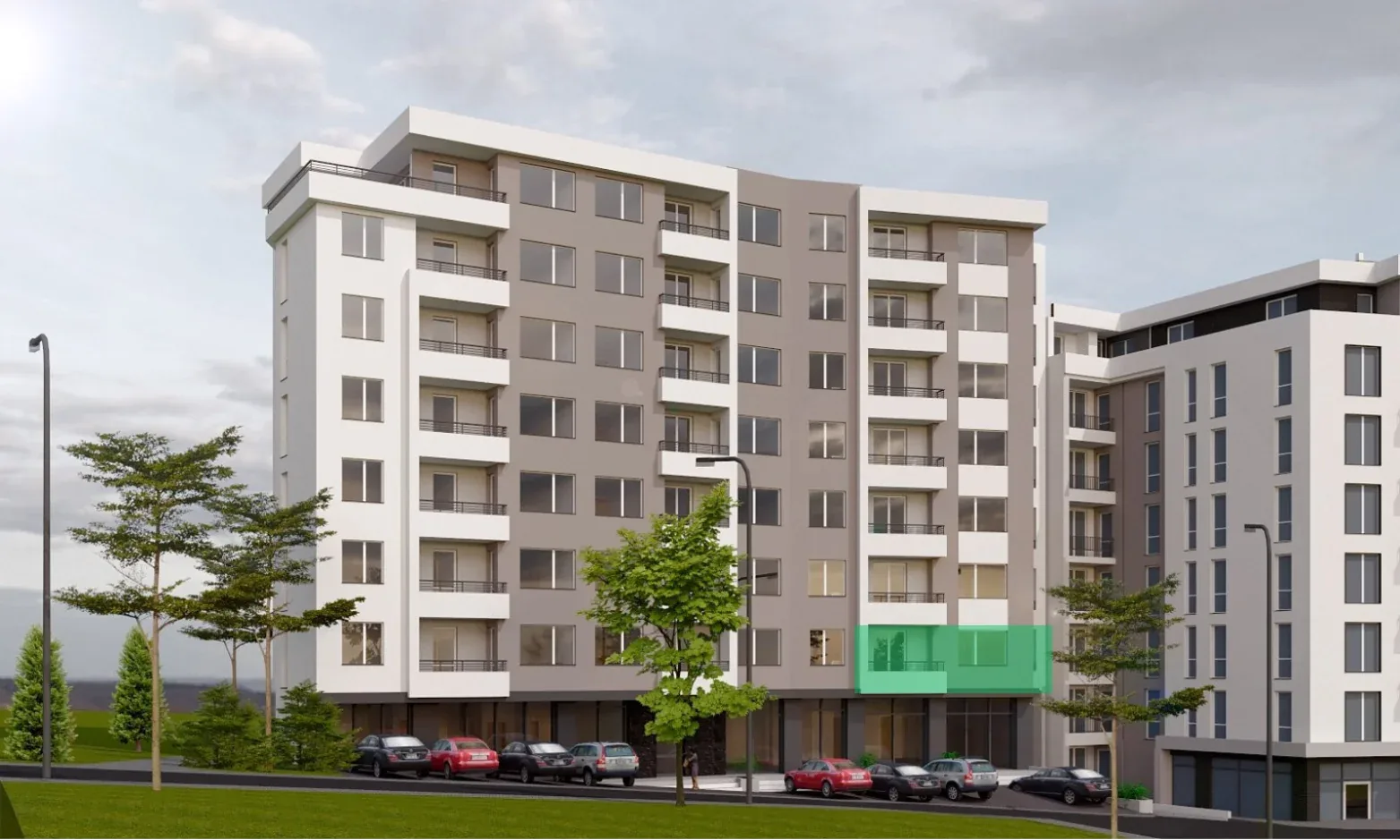 SHITET BANESA 121m2 NË ISTOG! KATI 1