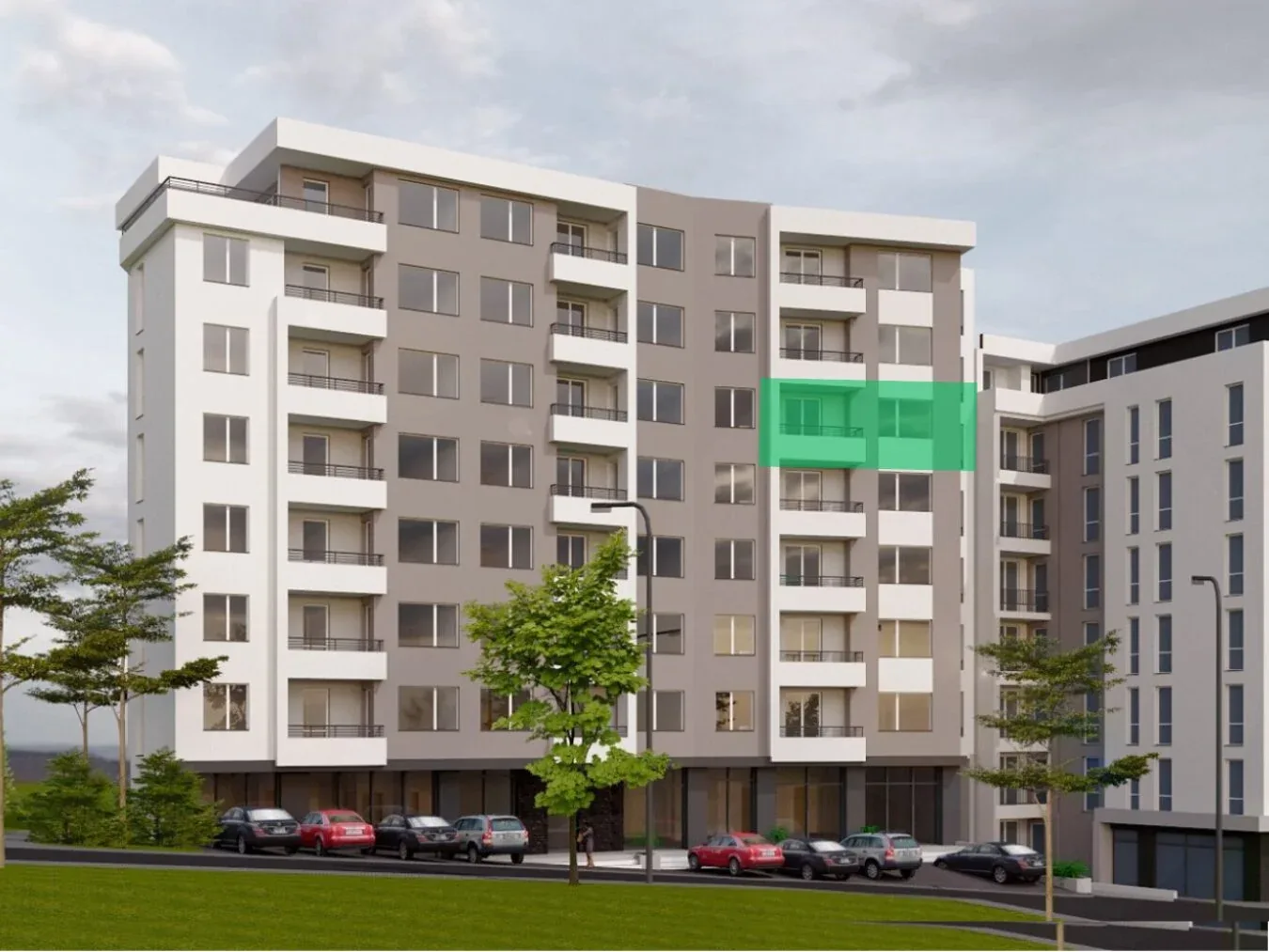SHITET BANESA 121m2 NË ISTOG! KATI 5