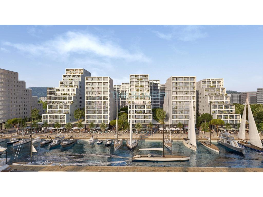 Apartament 1+1 për shitje në Rezidencën Poseidon, Lungomare, Vlorë