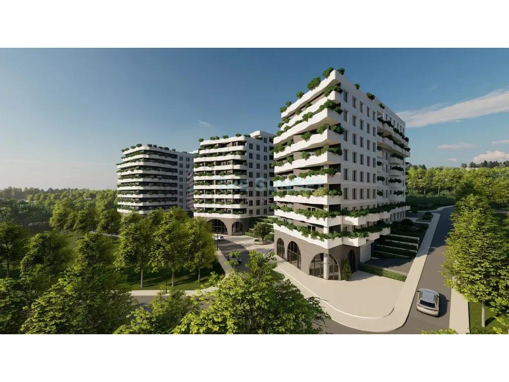 Apartament 2+1+2 për shitje në kompleksin rezidencial Space City 2