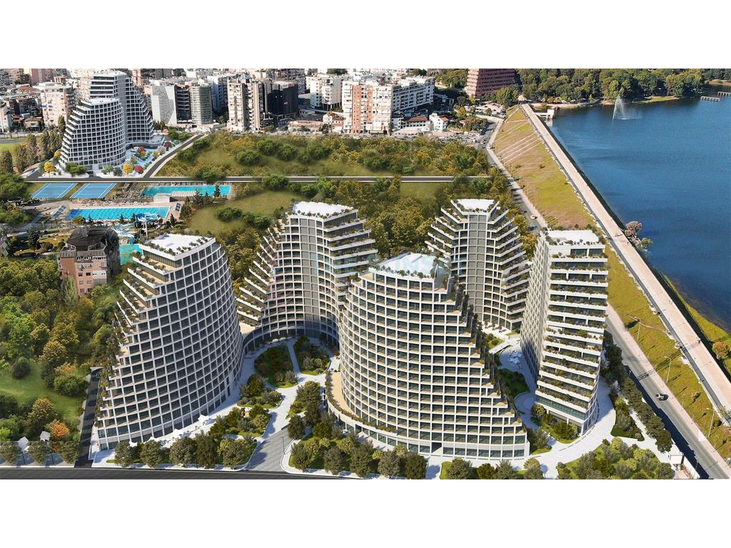 Apartament 2+1+2 per shitje në Rezidencën Lake View, Rruga e Kosovareve, Tiranë