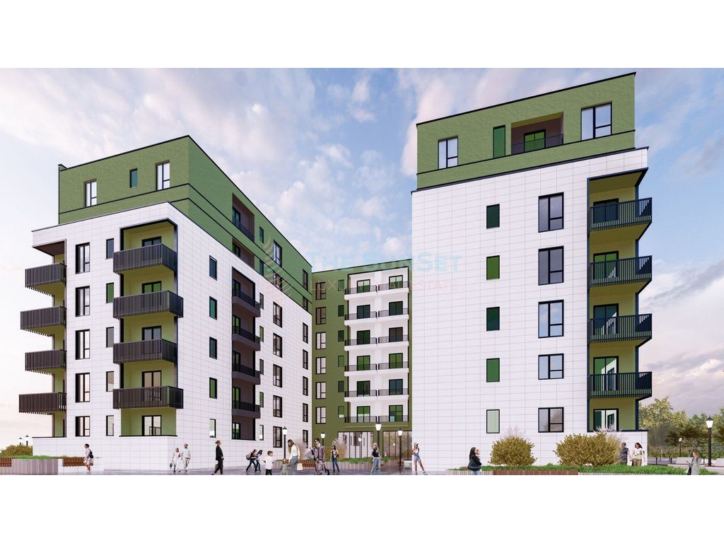 Apartament 2+1+2 për shitje në kompleksin rezidencial Space City 3