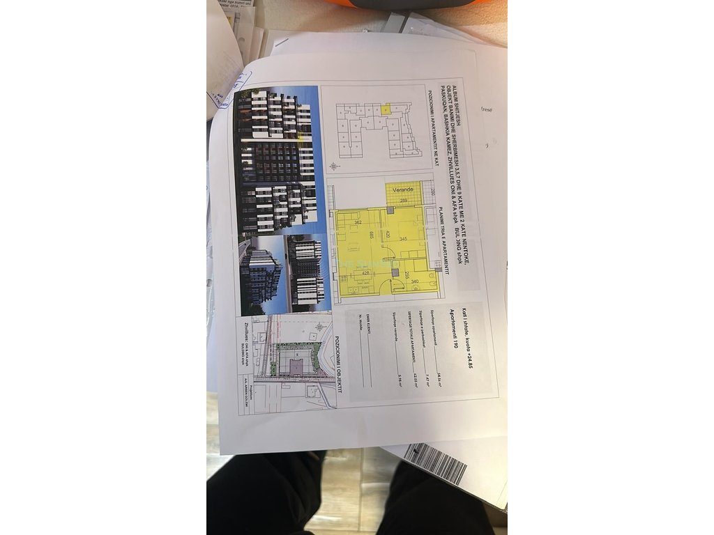 Apartament 2+1+2 për shitje në kompleksin rezidencial Space City 3