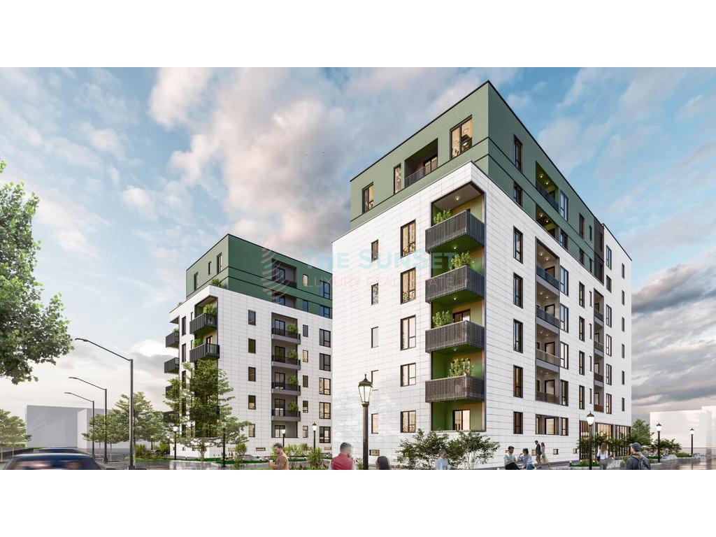 Apartament 2+1+2 për shitje në kompleksin rezidencial Space City