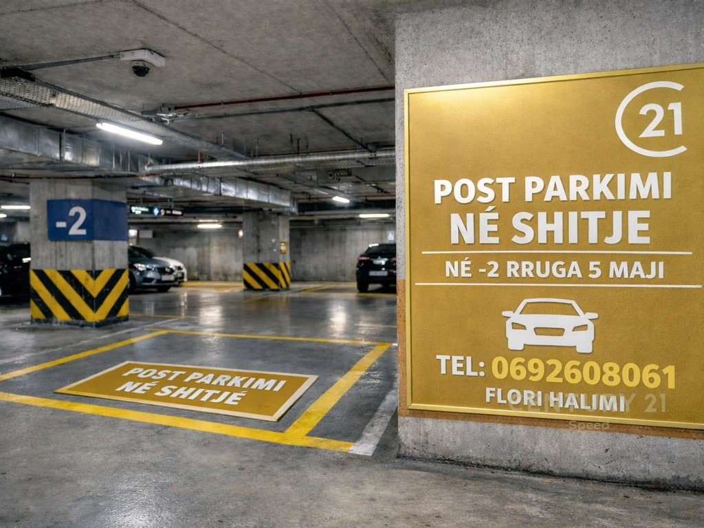 Post Parkimi në shitje ne Rrugen 5 Maji!
