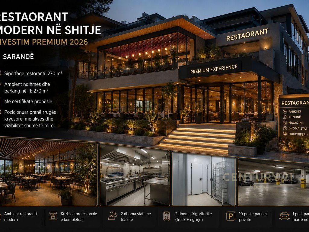 Bar/Restorant për shitje në Sarandë!