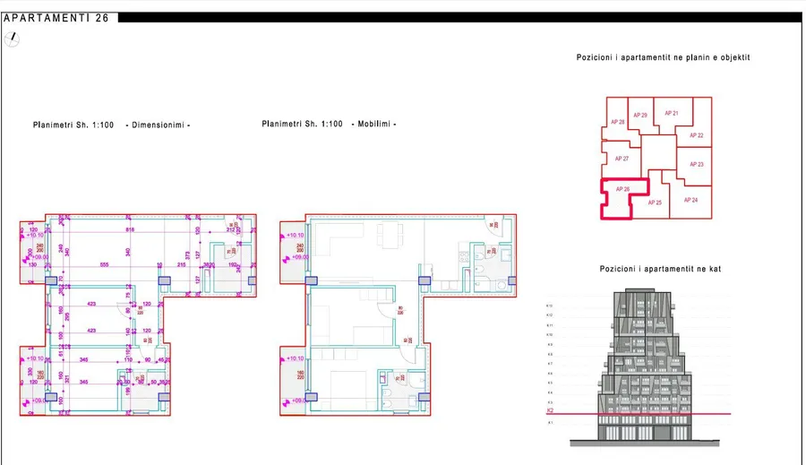 Office to rent Barrikadave Str. - King Zog I Blvd. - Maternity Hospital (Tirana - city) 1