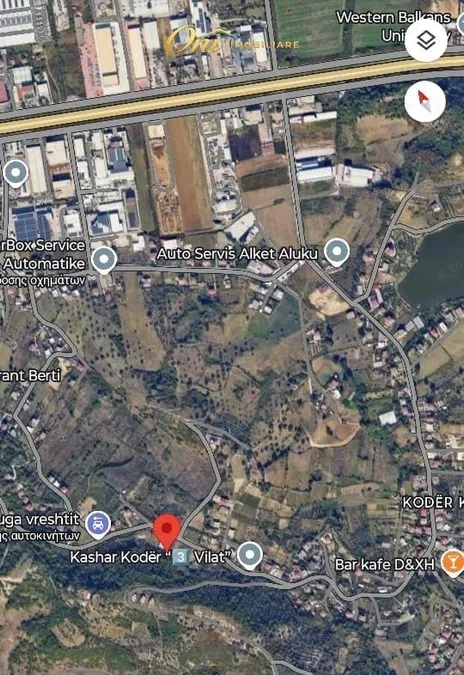 Land Plot for sale Highway TR-DR - Yrshek - New Town (Tirana Suburbs)
