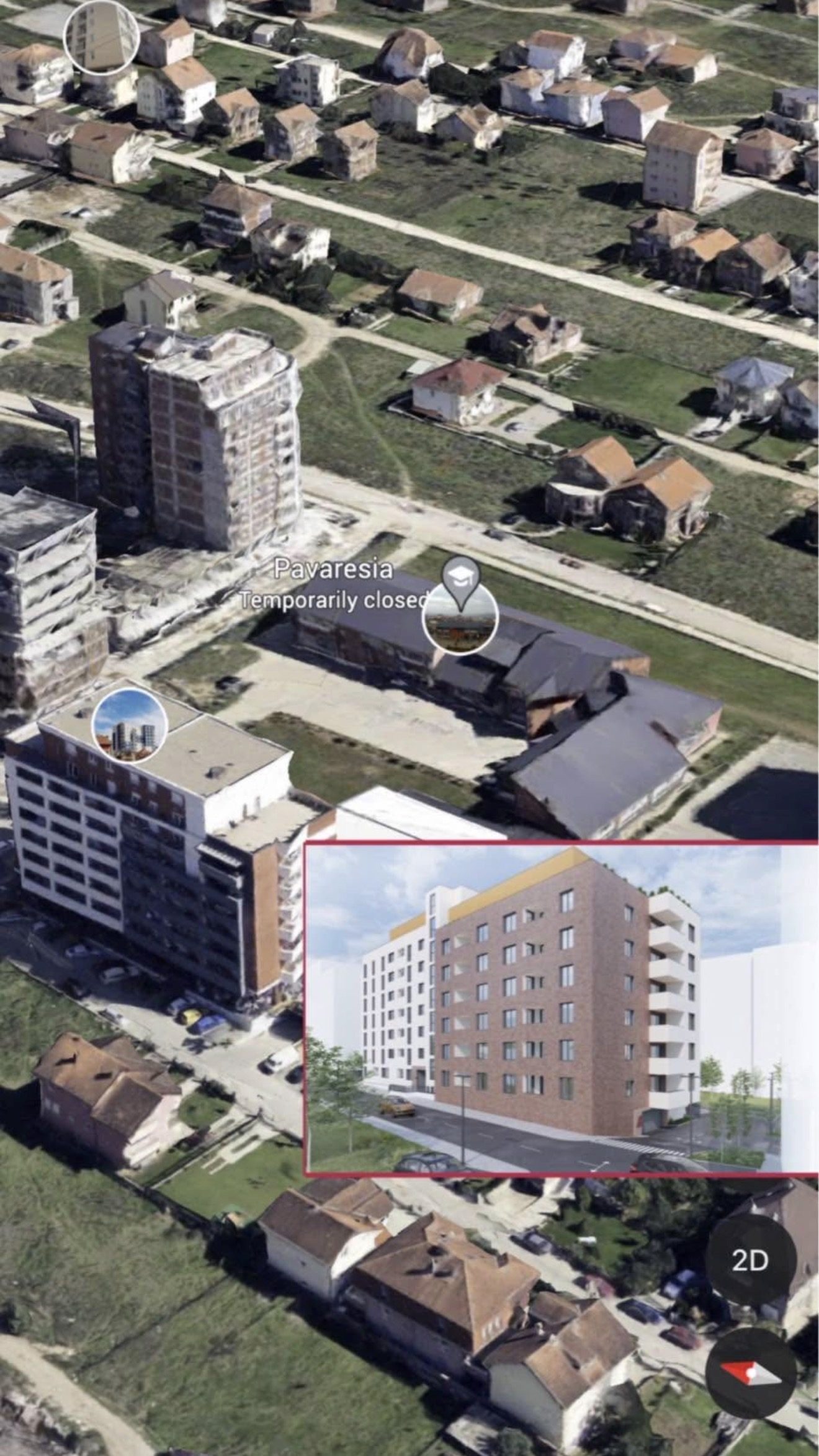 Shitet banesa te Shkolla Pavarësia