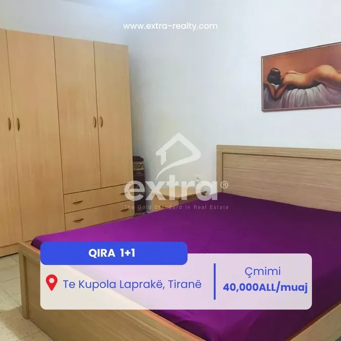 Qira 1+1 Te Kupola ne Laprake, Tirane