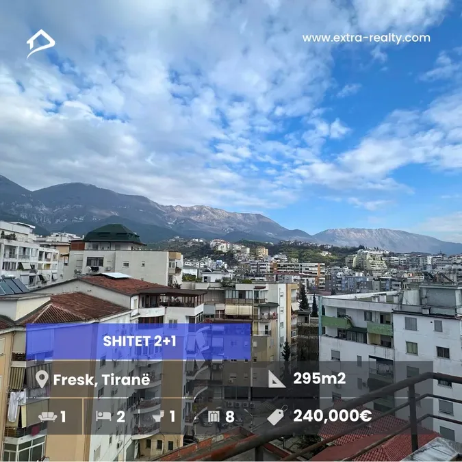 Shitet 2+1 Fresk, Tirane 1