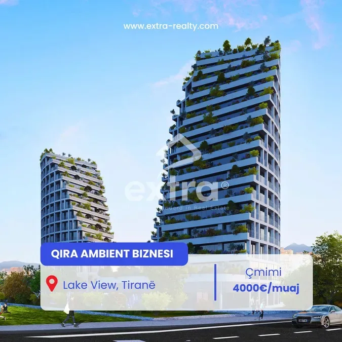 EXCLUSIVE Qira Ambient Biznesi Lake View Residence, Tirane