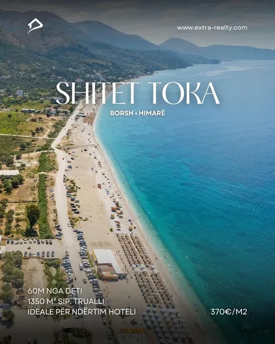 📍 Truall Premium në Borsh – Një Investim që Nuk Duhet Humbur! Shitet truall me sipërfaqe 1,350 m² në një nga zonat më të kërkuara të Borshit, vetëm