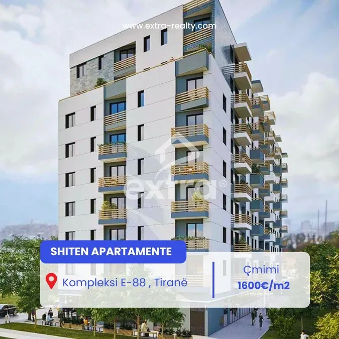 Shiten 1+1 dhe 2+1 Kompleksi E-88, Laprake, Tirane