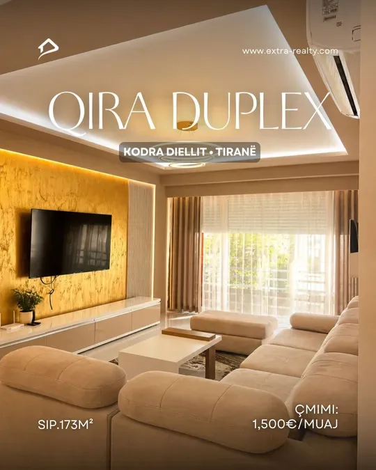 Apartament për qira Tiranë - qyteti
