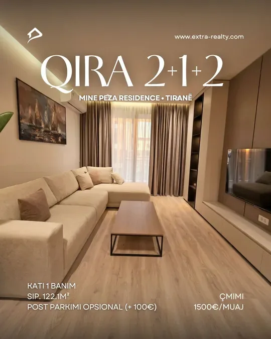 Qira 2+1+2, mine Peza ,Tirane