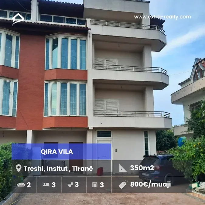 Qira Vila Tek Treshi, Insitut, Tirane