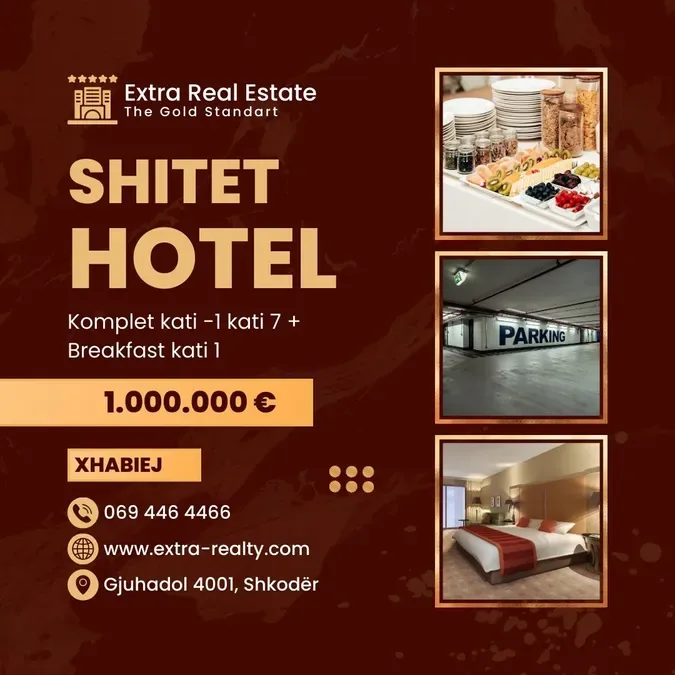 Shitet ambjent biznesi per hotel ne xhabije