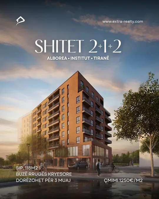 Shitet 2+1+2, Alborea, Institut, Tiranë