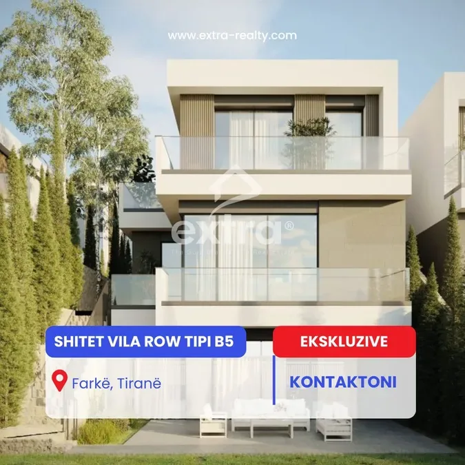 EXCLUSIVE Shitet Vila Row Tipi B5 Farke, Tirane