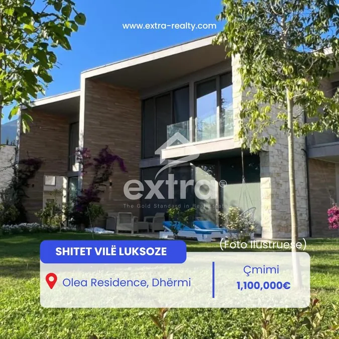 Shitet Vile Luksoze Olea Residence, Dhermi