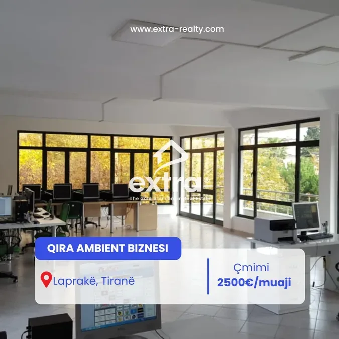 Qira ambient biznesi Rruga Lord Bajron, Laprake, Tirane