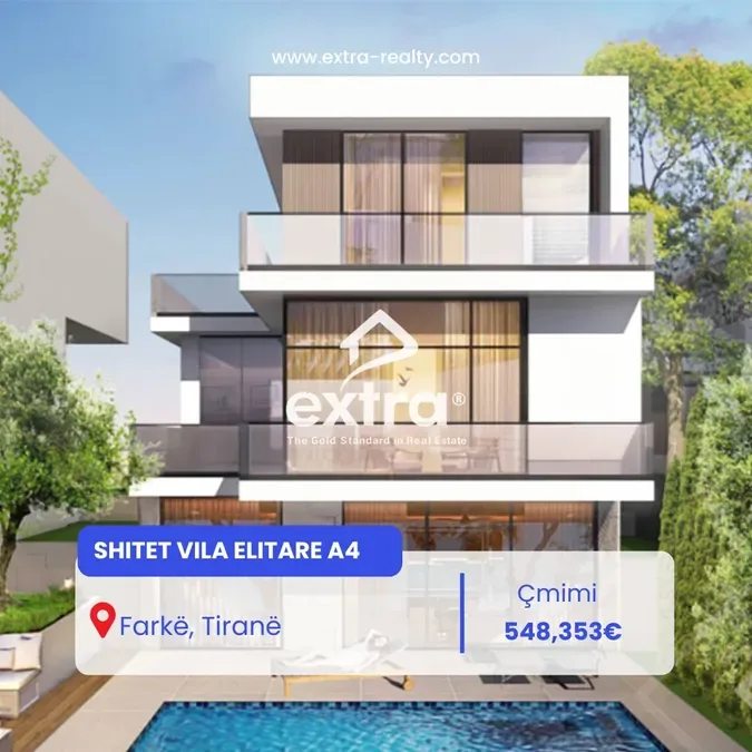 Shitet Vila Elitare A4 Farke, Tirane
