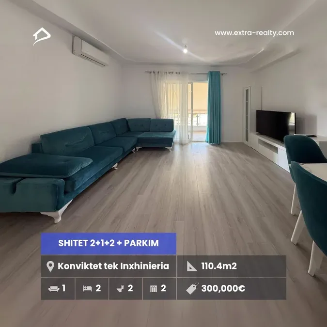 Shitet 2+1+2 + Post parkimi, Inxhinieria e Ndërtimit në Tiranë