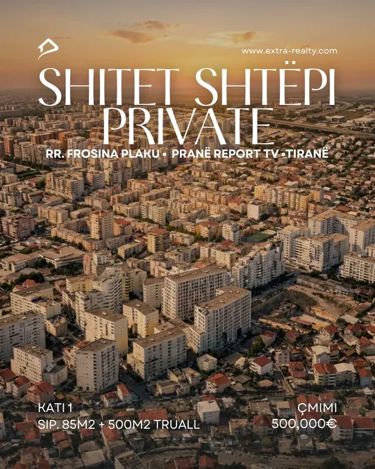 Shtëpi private për shitje