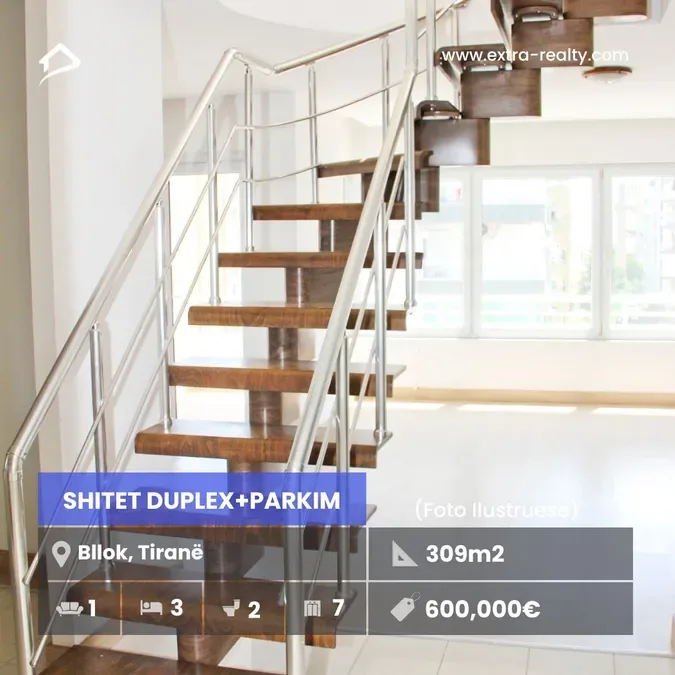 Shitet Duplex+Parkim Bllok, Tirane 1